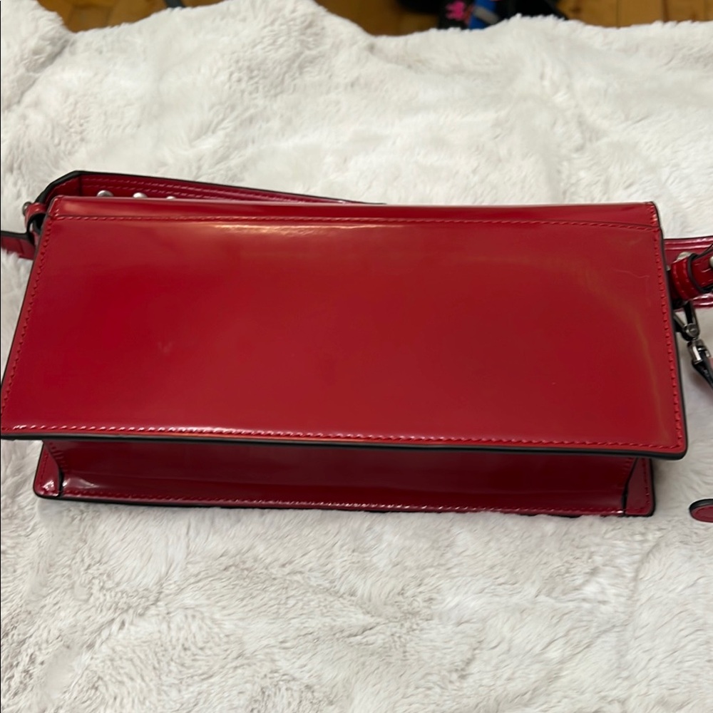 Just Cavalli Red Leather Women's Bag - Picture 6 of 7